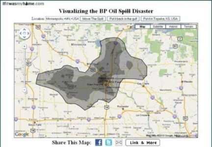 Bringing Home the BP Oil Spill, Visually Image